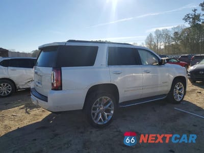 Trzecie zdjęcie samochodu z tyłu: 2020 GMC YUKON SLT VIN:1GKS1BKC5LR118106 - miniatura
