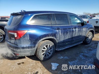 Trzecie zdjęcie samochodu z tyłu: 2019 HONDA PILOT EXL VIN:5FNYF6H51KB088940 - miniatura