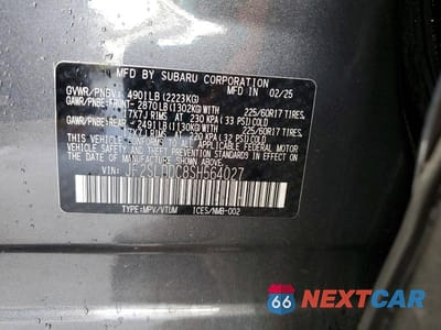 Zdjęcie 13 z 13 samochodu: 2025 SUBARU FORESTER PREMIUM VIN:JF2SLDDC8SH564027 - miniatura