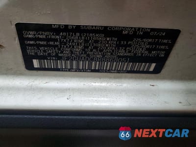 Zdjęcie 13 z 13 samochodu: 2024 SUBARU CROSSTREK PREMIUM VIN:JF2GUADC8R8868051 - miniatura