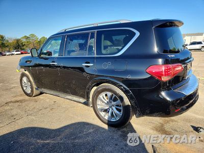 Drugie zdjęcie samochodu z przodu: 2017 INFINITI QX80 BASE VIN:JN8AZ2NF4H9642901 - miniatura