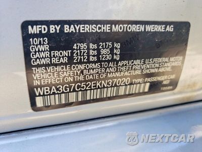 Zdjęcie 12 z 12 samochodu: 2014 BMW 328 XI VIN:WBA3G7C52EKN37020 - miniatura