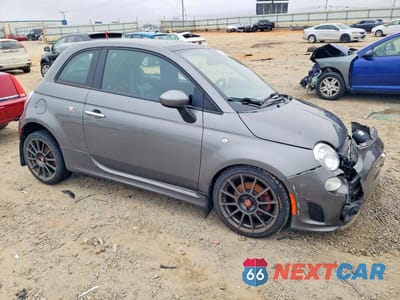 Czwarte zdjęcie samochodu z boku: 2012 FIAT 500 ABARTH VIN:3C3CFFFH2CT359695 - miniatura