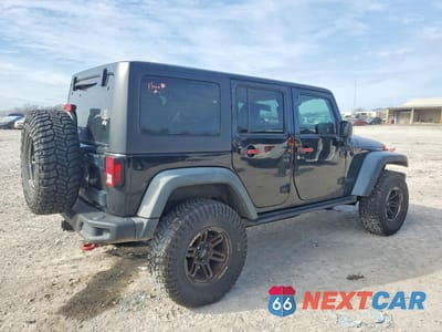 Trzecie zdjęcie samochodu z tyłu: 2014 JEEP WRANGLER UNLIMITED RUBICON VIN:1C4HJWFG0EL160778 - miniatura