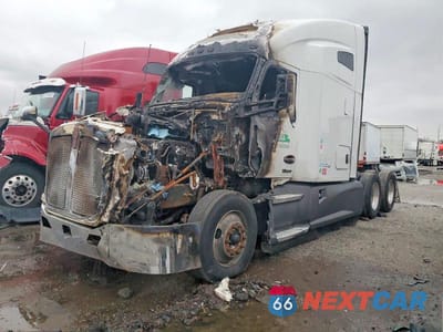 Drugie zdjęcie samochodu z przodu: 2022 KENWORTH T680 SEMI TRUCK VIN:1XKYDP9X0NJ102016 - miniatura