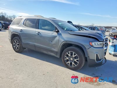 Czwarte zdjęcie samochodu z boku: 2021 GMC ACADIA SLE VIN:1GKKNKLA0MZ154790 - miniatura