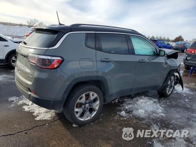 Trzecie zdjęcie samochodu z tyłu: 2021 JEEP COMPASS LIMITED VIN:3C4NJDCB5MT516600 - miniatura