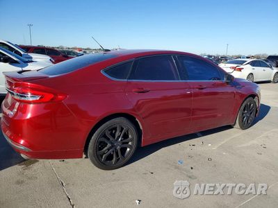 Trzecie zdjęcie samochodu z tyłu: 2017 FORD FUSION SE VIN:3FA6P0HD3HR413058 - miniatura