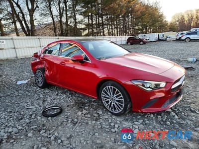 Czwarte zdjęcie samochodu z boku: 2020 MERCEDES-BENZ CLA 250 4MATIC VIN:WDD5J4HB4LN069142 - miniatura
