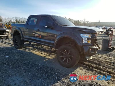 Czwarte zdjęcie samochodu z boku: 2016 FORD F150 SUPERCREW VIN:1FTEW1EP1GFC82205 - miniatura
