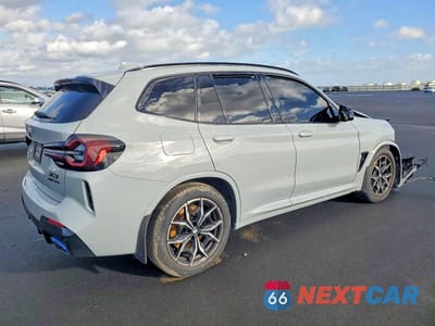 Trzecie zdjęcie samochodu z tyłu: 2022 BMW X3 XDRIVE30I VIN:5UX53DP08N9L93273 - miniatura