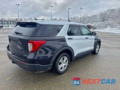 Czwarte zdjęcie samochodu z boku: 2020 FORD EXPLORER POLICE INTERCEPTOR VIN:1FM5K8AB3LGA71201 - miniatura