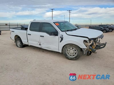 Czwarte zdjęcie samochodu z boku: 2024 FORD F150 XL VIN:1FTFW1L54RKE15796 - miniatura