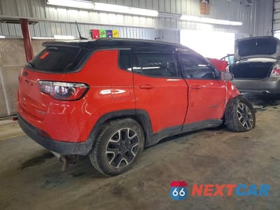 Trzecie zdjęcie samochodu z tyłu: 2020 JEEP COMPASS TRAILHAWK VIN:3C4NJDDB7LT132086 - miniatura