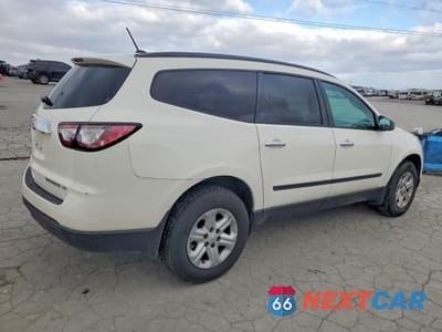 Trzecie zdjęcie samochodu z tyłu: 2015 CHEVROLET TRAVERSE LS VIN:1GNKRFED0FJ283796 - miniatura