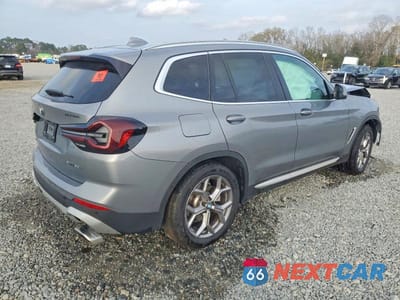 Trzecie zdjęcie samochodu z tyłu: 2024 BMW X3 XDRIVE30I VIN:5UX53DP00R9T76487 - miniatura