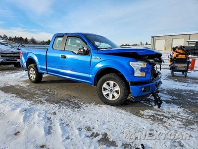 Czwarte zdjęcie samochodu z boku: 2016 FORD F150 SUPER CAB VIN:1FTEX1E86GFC64093 - miniatura