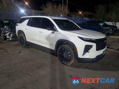 Czwarte zdjęcie samochodu z boku: 2024 CHEVROLET TRAVERSE L VIN:1GNEREKS8RJ179121 - miniatura