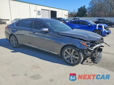 Czwarte zdjęcie samochodu z boku: 2018 GENESIS G80 BASE VIN:KMHGN4JE6JU277484 - miniatura