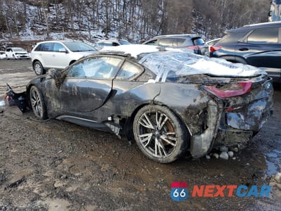 Drugie zdjęcie samochodu z przodu: 2019 BMW I8 VIN:WBY2Z4C5XKVB81807 - miniatura