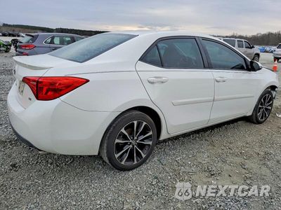 Trzecie zdjęcie samochodu z tyłu: 2018 TOYOTA COROLLA SE VIN:5YFBURHE6JP789635 - miniatura