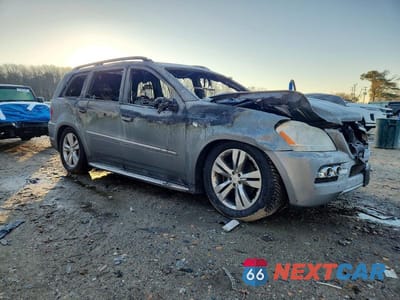 Czwarte zdjęcie samochodu z boku: 2011 MERCEDES-BENZ GL 450 4MATIC VIN:4JGBF7BE4BA714599 - miniatura