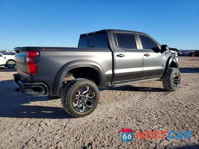 Trzecie zdjęcie samochodu z tyłu: 2024 CHEVROLET SILVERADO K1500 RST VIN:1GCUDEEL6RZ163136 - miniatura