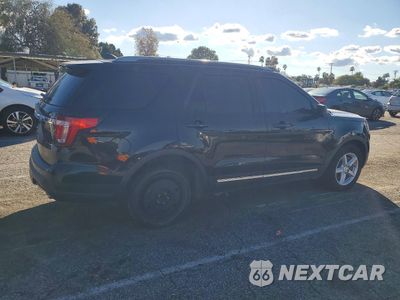 Trzecie zdjęcie samochodu z tyłu: 2018 FORD EXPLORER XLT VIN:1FM5K7D81JGB89769 - miniatura