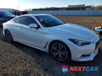 Czwarte zdjęcie samochodu z boku: 2021 INFINITI Q60 3.0T LUXE VIN:JN1EV7KL4MM470430 - miniatura