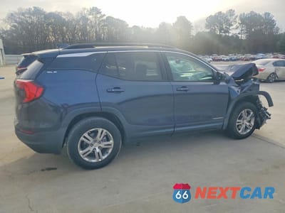 Trzecie zdjęcie samochodu z tyłu: 2018 GMC TERRAIN SLE VIN:3GKALMEV1JL277739 - miniatura