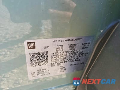 Zdjęcie 12 z 12 samochodu: 2025 CHEVROLET TRAX ACTIV VIN:KL77LKEP8SC323461 - miniatura