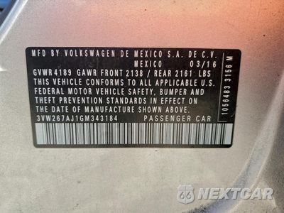 Zdjęcie 12 z 12 samochodu: 2016 VOLKSWAGEN JETTA S VIN:3VW267AJ1GM343184 - miniatura