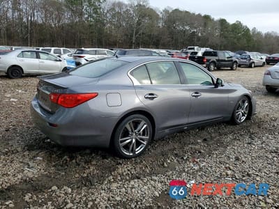 Trzecie zdjęcie samochodu z tyłu: 2016 INFINITI Q50 VIN:JN1EV7AP0GM303958 - miniatura