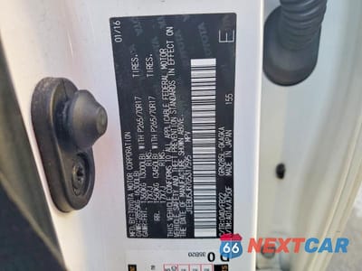 Zdjęcie 13 z 13 samochodu: 2016 TOYOTA 4RUNNER SR5 VIN:JTEBU5JR7G5317595 - miniatura