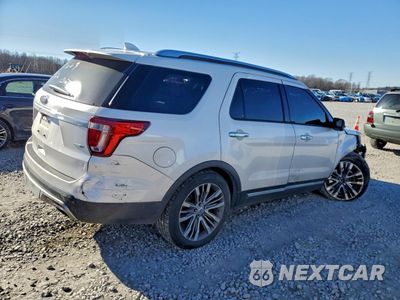 Trzecie zdjęcie samochodu z tyłu: 2016 FORD EXPLORER PLATINUM VIN:1FM5K8HT0GGB25669 - miniatura