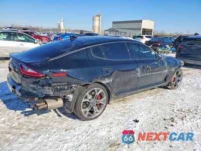 Trzecie zdjęcie samochodu z tyłu: 2018 KIA STINGER GT1 VIN:KNAE45LC7J6040133 - miniatura