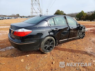 Trzecie zdjęcie samochodu z tyłu: 2009 HYUNDAI GENESIS 4.6L VIN:KMHGC46F29U029736 - miniatura