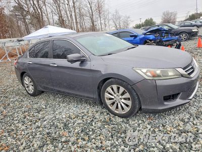 Czwarte zdjęcie samochodu z boku: 2013 HONDA ACCORD EXL VIN:1HGCR2F85DA161943 - miniatura