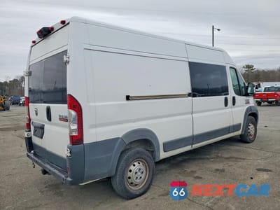 Trzecie zdjęcie samochodu z tyłu: 2018 RAM PROMASTER 2500 DELIVERY VAN VIN:3C6TRVDG3JE158646 - miniatura
