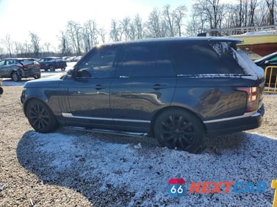 Drugie zdjęcie samochodu z przodu: 2017 LAND ROVER RANGE ROVER 3.0L V6 SUPERCHARGED VIN:SALGS2FV1HA372100 - miniatura