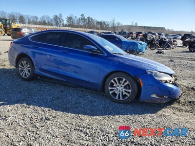 Czwarte zdjęcie samochodu z boku: 2015 CHRYSLER 200 LIMITED VIN:1C3CCCAB6FN704628 - miniatura