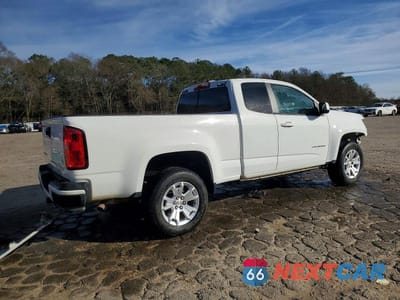 Trzecie zdjęcie samochodu z tyłu: 2021 CHEVROLET COLORADO LT VIN:1GCHSCEA9M1247095 - miniatura