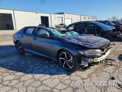 Czwarte zdjęcie samochodu z boku: 2020 HONDA ACCORD SPORT VIN:1HGCV1F39LA138237 - miniatura
