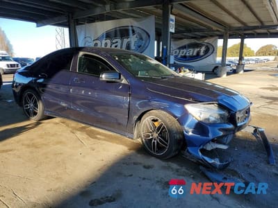 Czwarte zdjęcie samochodu z boku: 2017 MERCEDES-BENZ CLA 250 VIN:WDDSJ4EB9HN454730 - miniatura