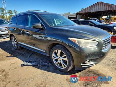 Czwarte zdjęcie samochodu z boku: 2013 INFINITY JX35 VIN:5N1AL0MM6DC345073 - miniatura