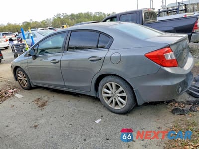 Drugie zdjęcie samochodu z przodu: 2012 HONDA CIVIC EX VIN:19XFB2F89CE009465 - miniatura