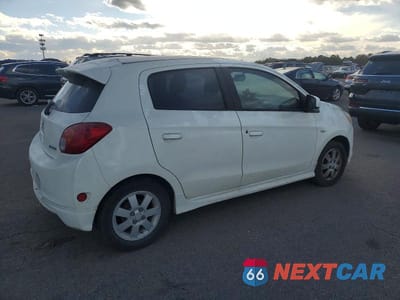 Trzecie zdjęcie samochodu z tyłu: 2014 MITSUBISHI MIRAGE ES VIN:ML32A4HJ6EH016645 - miniatura