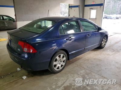 Trzecie zdjęcie samochodu z tyłu: 2008 HONDA CIVIC LX VIN:1HGFA16558L019834 - miniatura