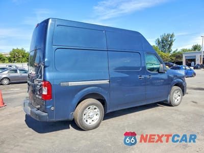 Trzecie zdjęcie samochodu z tyłu: 2020 NISSAN NV 2500 S VIN:1N6BF0LY5LN807871 - miniatura