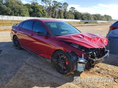 Czwarte zdjęcie samochodu z boku: 2025 HYUNDAI ELANTRA N VIN:KMHLW4DK7SU029131 - miniatura